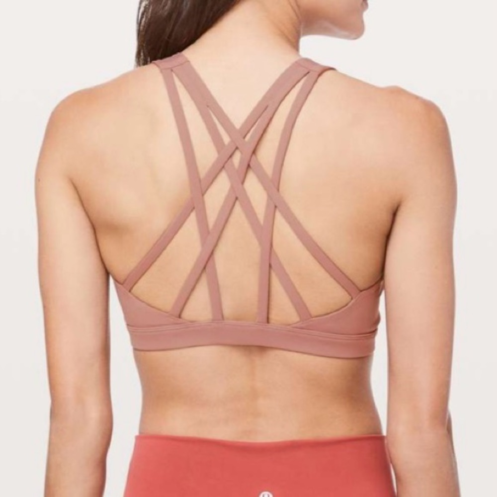 Lululemon Free to be Serene Sports Bra Copper Coil